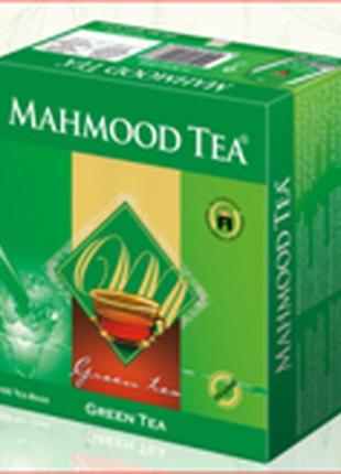 Чай зелений в пакетиках махмуд (100х2гр) mahmood green tea bags (100x2g)