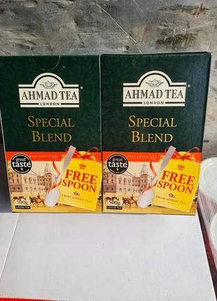 Чай ахмад 500 гр чорний tea ahmad english tea #1 чай англійський №1 чорний чай ахмад з легким ароматом бергамота