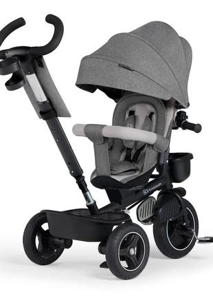 Триколісний велосипед kinderkraft spinstep platinum grey (krspst00gry0000)2 фото