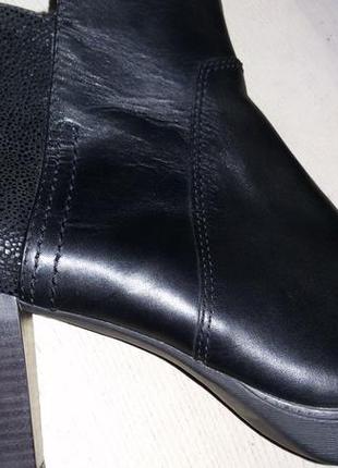 Шкіряні черевичкиtamaris ,чорні, р. 42 (28 см)6 фото