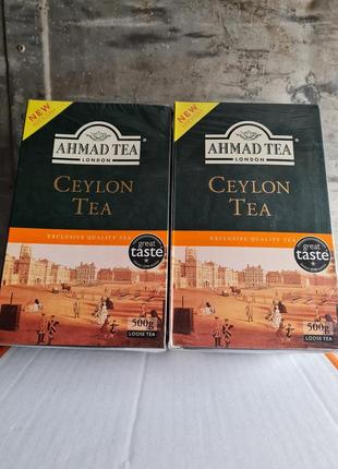 Чай чорний ахмад ahmad tea ceylon tea 500 г1 фото