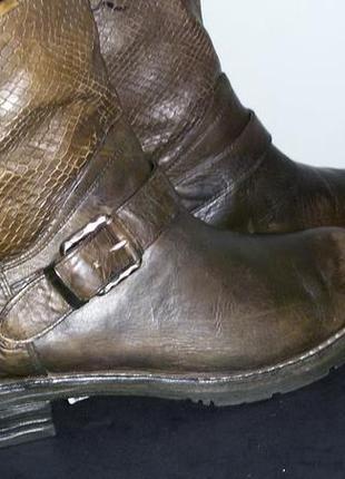 Кожаные ботинки бренда noclaim(италия, vero cuoio ),размер 391 фото