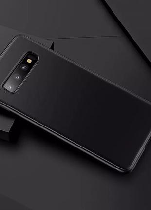 Матовий тонкий тпу чохол бампер для samsung s10 plus