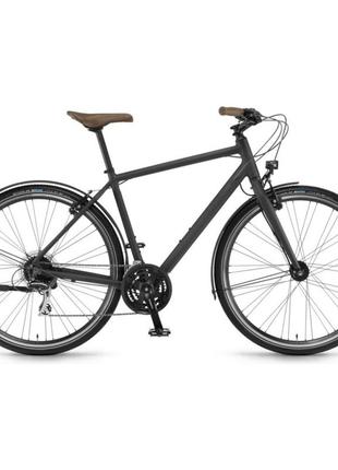 Велосипед winora flitzer men 28 " 24-g acera, рама 61 см, чорний матовий, 2021 (4050024861)
