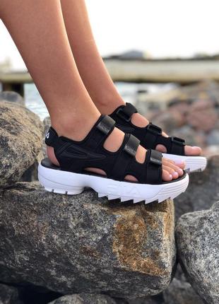 Босоніжки босоножки fila sandal сандалі сандалии