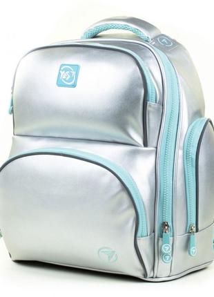 Рюкзак школьный yes s-30 juno max "college" серебряный 558455