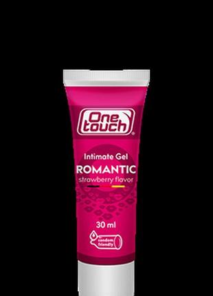 Смазка гель-лубрикант one touch "romantic intimate", 30мл