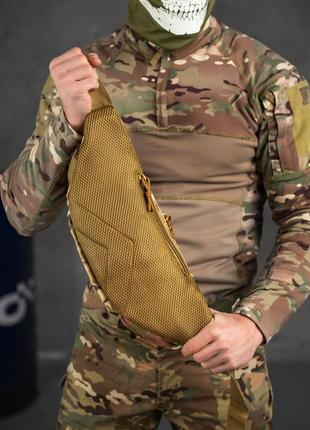 Тактична сумка на пояс, нагрудна тактична сумка, армійська сумка militari rangers6 фото