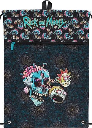 Сумка для обуви с карманом kite education rick and morty rm22-601l