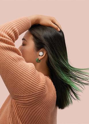 Наушники google pixel buds a-series clearly white8 фото