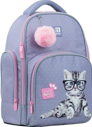 Рюкзак напівкаркасний kite education studio pets sp22-706m