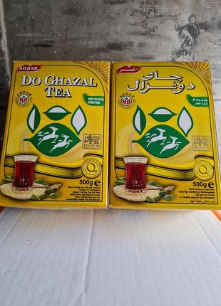 Чёрный чай красный 500 гр две газели do ghazal tea akbar акбар дугазель премиум шри ланка цейлонский