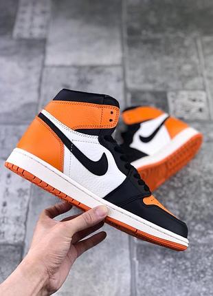Кросівки nike air jordan 1 retro high og джордан ретро orang aj1