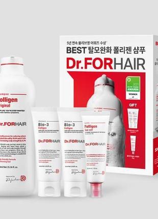 Зміцнюючий шампунь  проти випадіння  волосся dr.forhair folligen shampoo