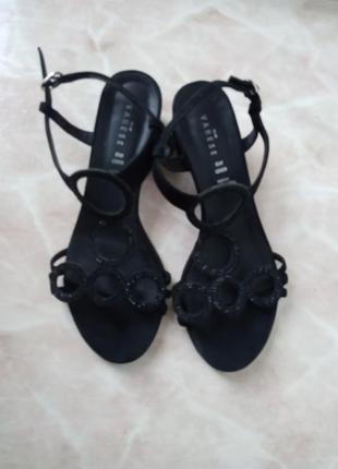 Босоніжки varese замша