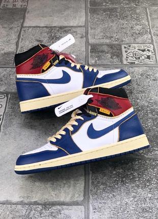 Кроссовки nike air jordan 1 retro high og union los angeles aj1 un/la5 фото