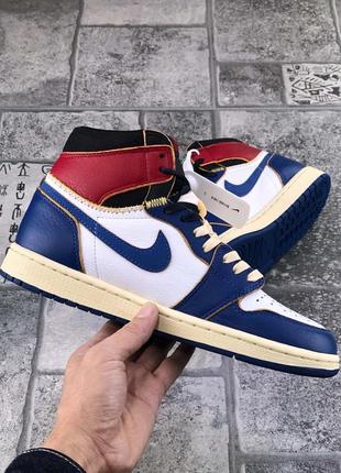 Кросівки nike air jordan 1 retro high og union los angeles aj1 un/la6 фото