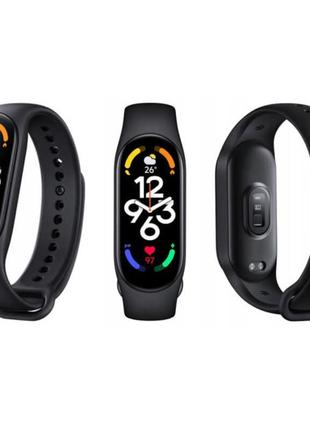 Фитнес браслет fitpro smart band m7 (смарт часы, пульсоксиметр, пульс). цвет: черный6 фото