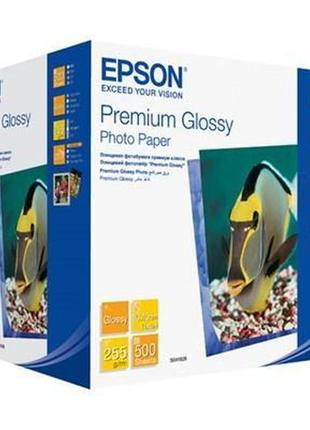 Фотобумага epson 10х15 premium glossy photo (c13s041826)