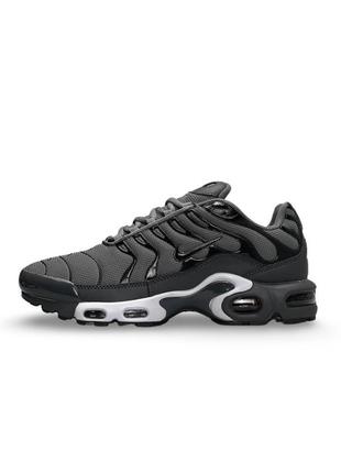 Чоловічі кросівки nike air max plus all gray black white4 фото