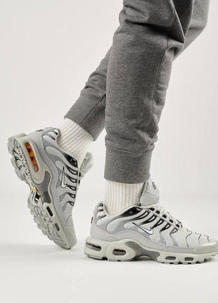 Чоловічі кросівки nike air max plus all gray black3 фото