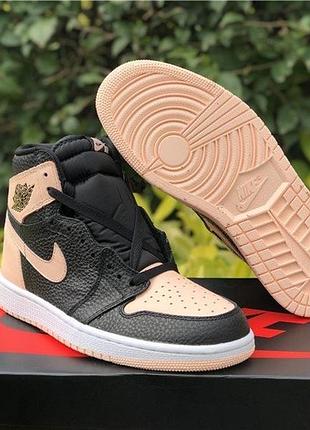 nike aj1 crimson