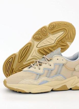 Жіночі кросівки adidas ozwego beige 36-373 фото