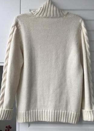 40% альпака 🦙 теплий класичний светр glenmuir з косами жіночий теплий на зиму7 фото