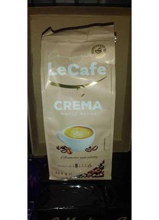 Кофе в зернах le cafe crema, 500г, купаж