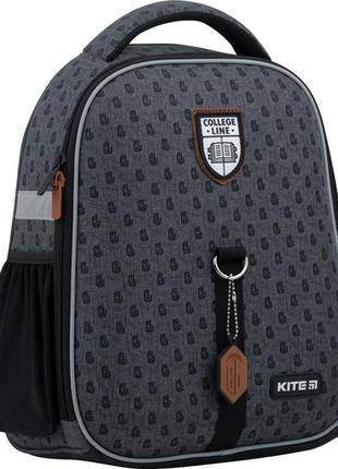 Рюкзак школьный каркасный kite education college line boy k22-555s-6