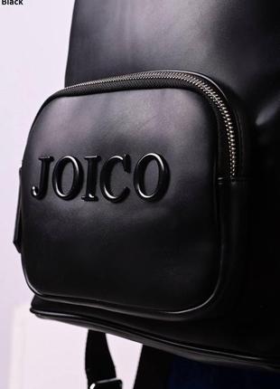 Женский рюкзак с экокожи черного цвета, качественный женский рюкзак экокожа