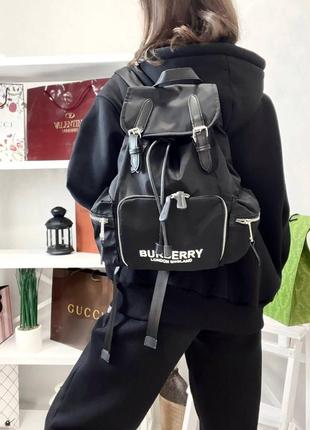 Люксусовый рюкзак burberry кожа3 фото