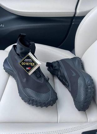 Мужские кроссовки nike acg mountain fly gore-tex all black