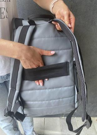 Рюкзак із відділенням під ноутбук, великий, місткий, чорний3 фото