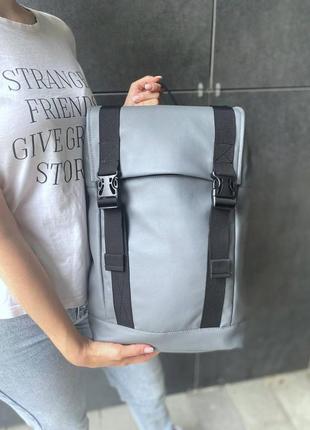 Рюкзак із відділенням під ноутбук, великий, місткий, чорний2 фото