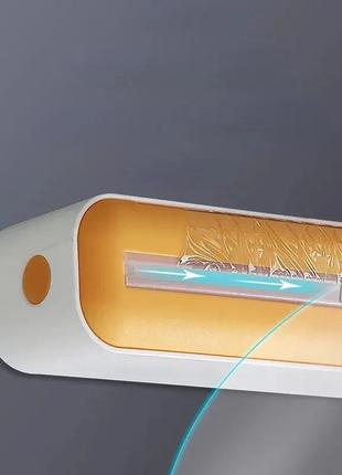 Многофункциональный резак для пищевой пленки настенный, держатель для хранения бумаги...