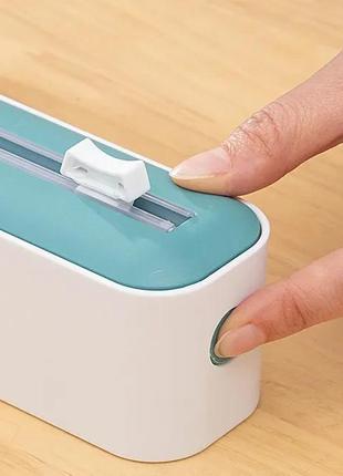 Многофункциональный резак для пищевой пленки настенный, держатель для хранения бумаги...