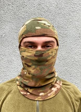 Балаклава тепла фліс мультикам балаклава зсу зима військова балаклава мультикам армійська балаклава