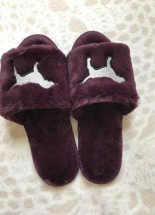 Комнатные тапочки victoria ́s secret р. 40-41