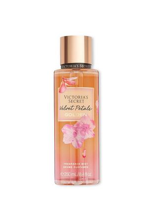 Парфюмированный мист для тела velvet petals golden victoria's secret