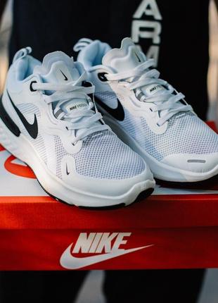Nike react infinity run flyknit чоловічі кросівки найк білі