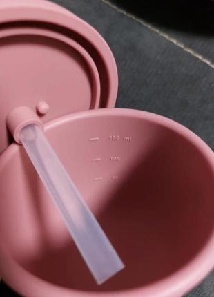 Набір (6 пр.) комплект силіконового посуду силіконовий посуд силиконовая посуда для прикорма детского дитячого7 фото