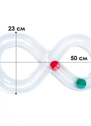 Іграшка для котів hoopet 18t0118mw інтелектуальна нескінченність 50*24*5,5 см white8 фото