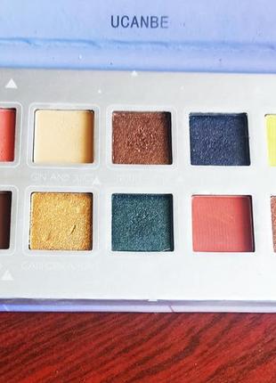 Палетка теней ucanbe rhythm, клон Anastasia beverly hills amrezy палетки prism palett