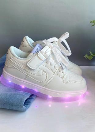 Led кроссовки с подсветкой на usb 💥2 фото