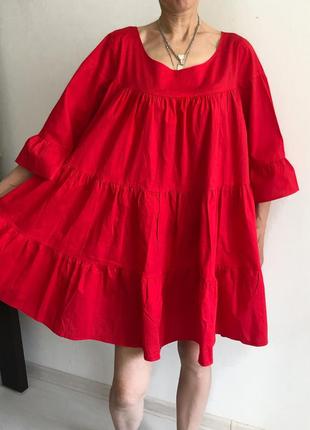 Свободное платье oversize