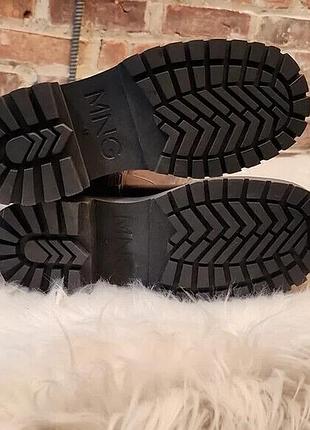 Mango нові жіночі шкіряні чоботи ботфорди розмір 38, 39 іспанія