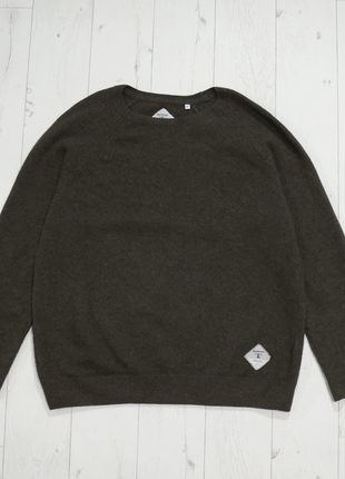 Barbour forest round crew neck pullover jumper 100% wool оригинальная брендовая шерстяная кофта2 фото