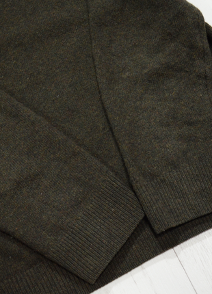 Barbour forest round crew neck pullover jumper 100% wool оригинальная брендовая шерстяная кофта6 фото