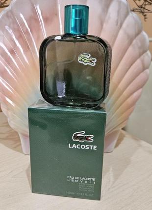 Lacoste eau de l.12.12. green vert 100 мл духи мужественный, мужской парфюм3 фото